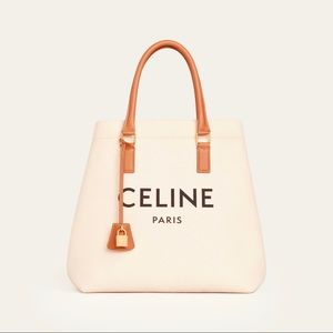 (NWT)Celine Horizontal Cabas Logo Tote 2019